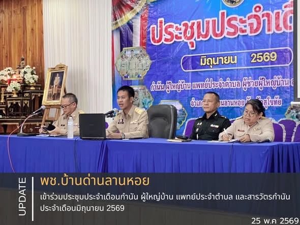 พช.บ้านด่านลานหอย เข้าร่วมการประชุมหัวหน้าส่วนราชการประจำอำเภอบ้านด่านลานหอย และการประชุมคณะกรรมการบริหารงานอำเภอ ฯ ประจำเดือนมิถุนายน
